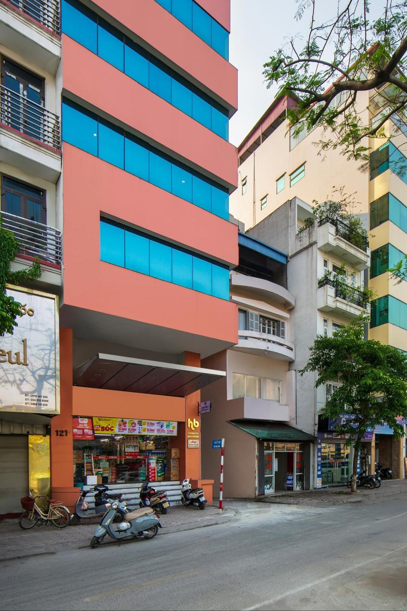 Hb Serviced Apartment - 121B Quan Hoa Hanoi Esterno foto
