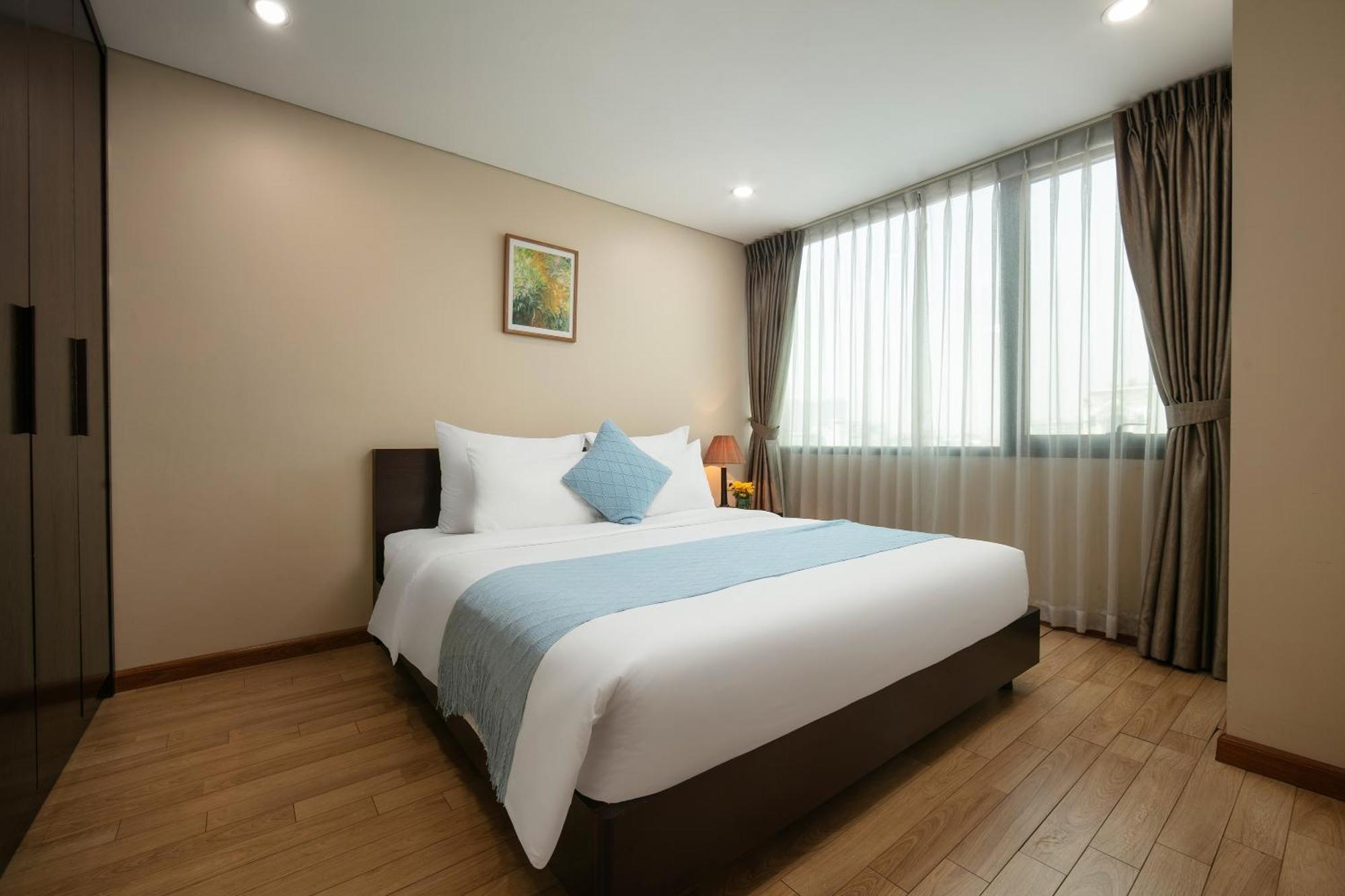 Hb Serviced Apartment - 121B Quan Hoa Hanoi Esterno foto