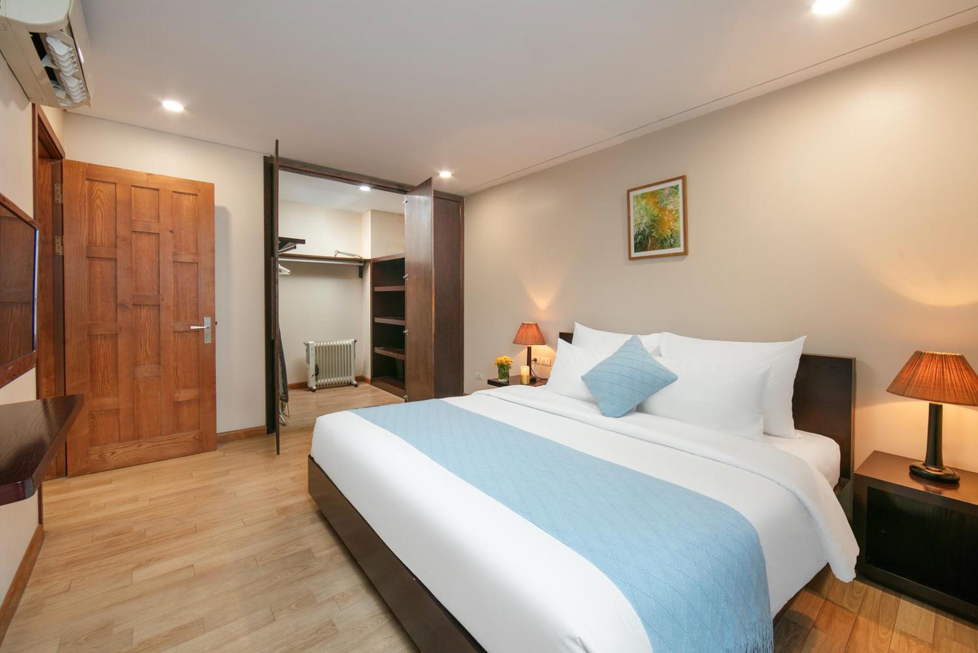 Hb Serviced Apartment - 121B Quan Hoa Hanoi Esterno foto