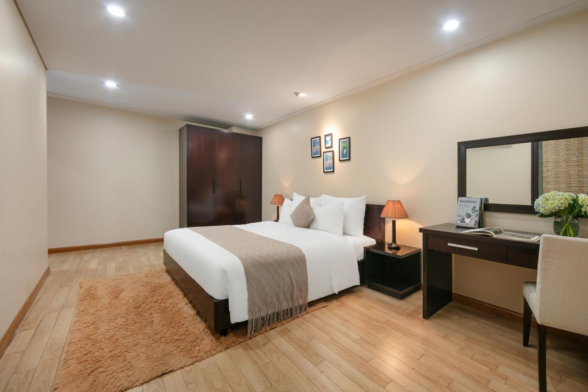 Hb Serviced Apartment - 121B Quan Hoa Hanoi Esterno foto